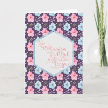 箴言31:26カード