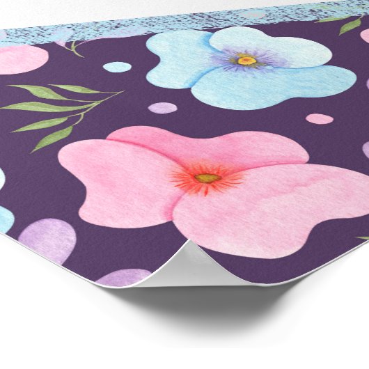 箴言31:26 ポスター (角)