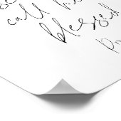 箴言31:28スクリプト ポスター (角)