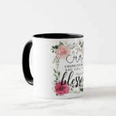 箴言31:28/Mother's Day マグカップ (正面左)