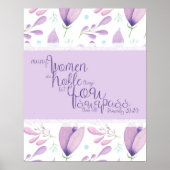 箴言31:29ポスター ポスター (正面)