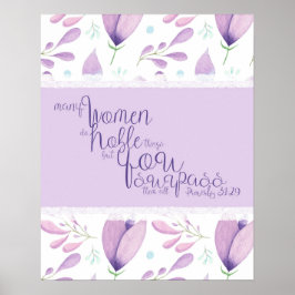 箴言31:29ポスター ポスター