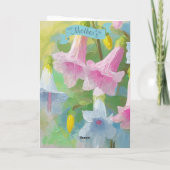 箴言31:29聖書の信仰引用文母の日 シーズンカード (裏面)