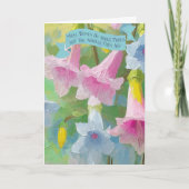 箴言31:29聖書の信仰引用文母の日 シーズンカード (正面)