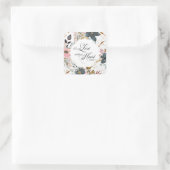 箴言3:5主なる聖書の聖句への信頼 スクエアシール (バッグ)