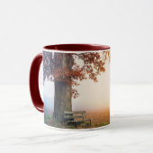 箴言3:5主を信じ、あなたのハートを信じる マグカップ (正面左)