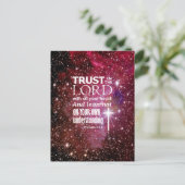 箴言3:5 ポストカード (スタンド正面)