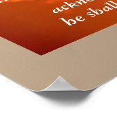 箴言3:5-6アートプリント ポスター (角)