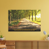 箴言3:5-6キリスト教聖書聖句キャンバスアート キャンバスプリント (インサイチュ (リビング))