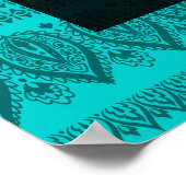 箴言3:5-6ポスター ポスター (角)