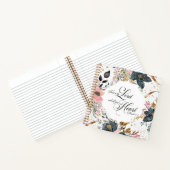 箴言3:5-6主なる聖書の聖句への信頼 ノートブック (内部)