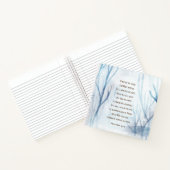 箴言3:5-6主を信じてハート ノートブック (内部)