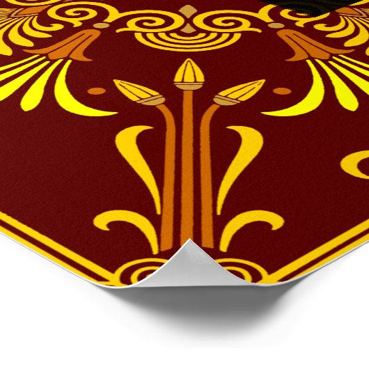 箴言3:5-6 ポスター (角)