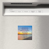 箴言3:5-6 – 主への信頼 マグネット (インサイチュ (食洗機))