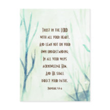 箴言3:5-6 主を心から信頼する