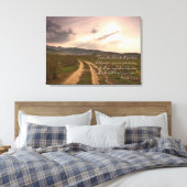 箴言3;5-6 |感動的 | キャンバスプリント (インサイチュ (寝室))