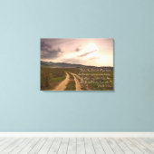 箴言3;5-6 |感動的 | キャンバスプリント (インサイチュ (ウッドフロア))