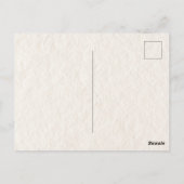 箴言3:5-6 KJV聖書の詩のイメージ ポストカード (裏面)