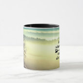 箴言3:6彼はあなたの道を導く聖書の聖句 マグカップ (中央)