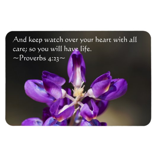 箴言4:23 マグネット (横)