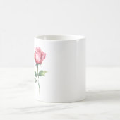 箴言9:10主への恐れバラ花聖書 コーヒーマグカップ (中央)