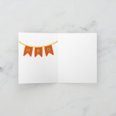 「箴言9:11」ヴィンテージ聖書の一節 誕生日 サンキューカード (内部)