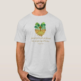 箴言 4:26 道に注意せよ Tシャツ