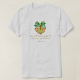 箴言 4:26 道に注意せよ Tシャツ