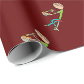 箸と麺 ラッピングペーパー (ロールコーナー)