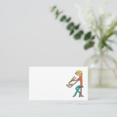 箸と麺 名刺 (スタンド正面)