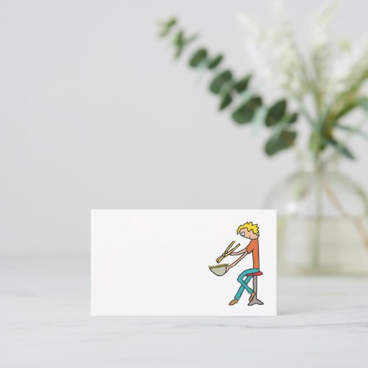 箸と麺 名刺 (スタンド正面)