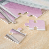 箸による寿司の組み合わせプレート ジグソーパズル (側面)