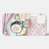 箸による寿司の組み合わせプレート Case-Mate iPhoneケース (裏面 (横))