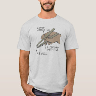 箸の忍者 Tシャツ