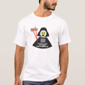 箸中国ののTシャツの主 Tシャツ (正面)