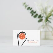 箸 | 寿転が司 名刺 (スタンド正面)