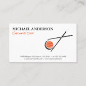 箸 | 寿転が司 名刺 (裏面)