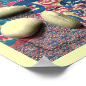 節分の豆 鬼 ポスター (角)