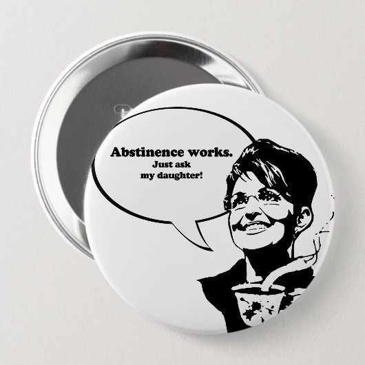 節制の仕事は、ちょうど私の娘に尋ねます 缶バッジ (正面&裏面)