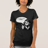 節制の仕事は、ちょうど私の娘に尋ねます Tシャツ (正面)