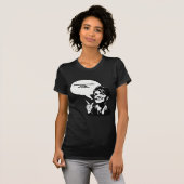 節制の仕事は、ちょうど私の娘に尋ねます Tシャツ (正面フル)