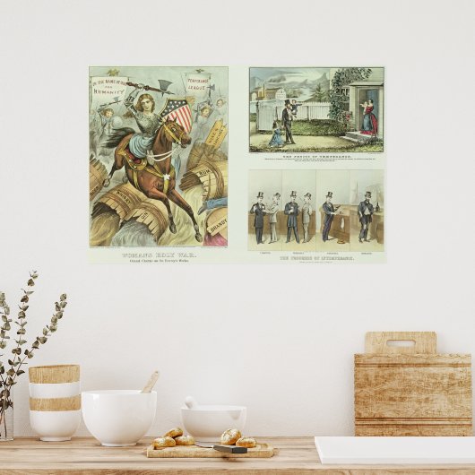 節制の果実 ポスター (キッチン)