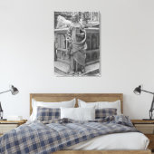 節制詳細 キャンバスプリント (インサイチュ (寝室))