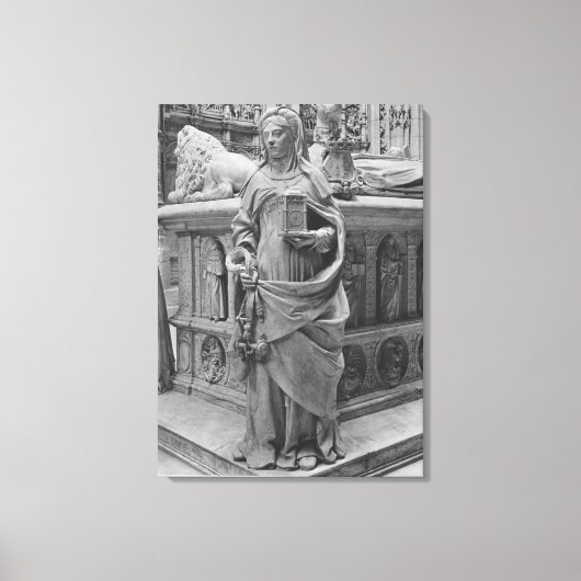 節制詳細 キャンバスプリント (正面)