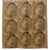 節度収集 シャワーカーテン (正面)