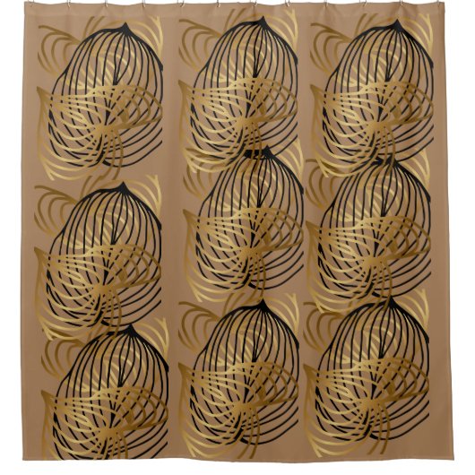 節度収集 シャワーカーテン (正面)