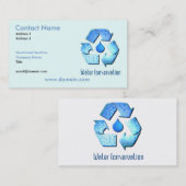 節水の名刺 名刺 (正面/裏面)