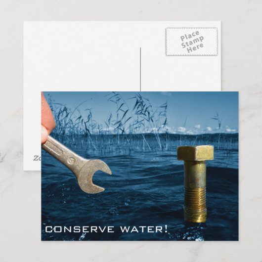節水はがき ポストカード (正面/裏面)
