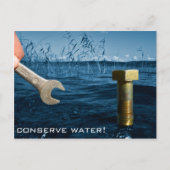 節水はがき ポストカード (正面)