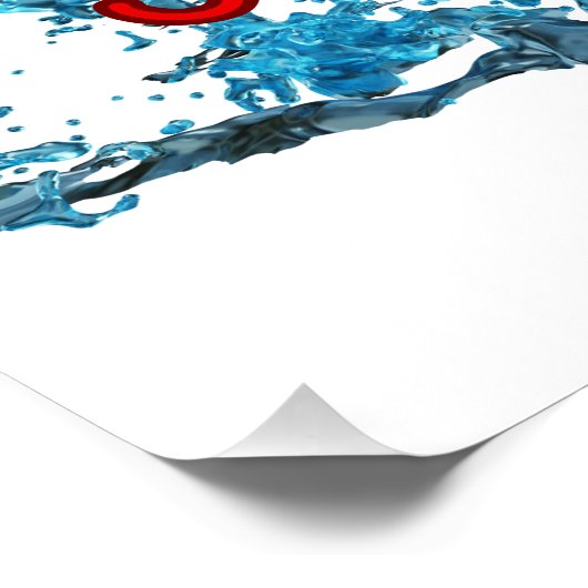 節水光沢ポスター ポスター (コーナー)